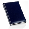 Yourbook A5 Business model i blå kunstlæder